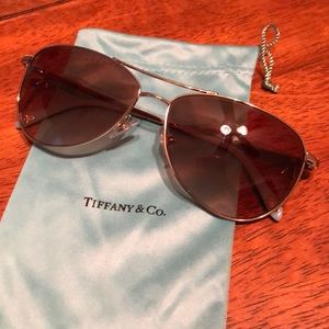 Tiffany T3044 Aviator 5814 sunglasses never worn